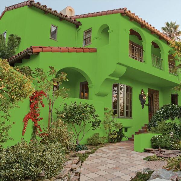 Our Favorite Green Exterior House Colors - brick&batten