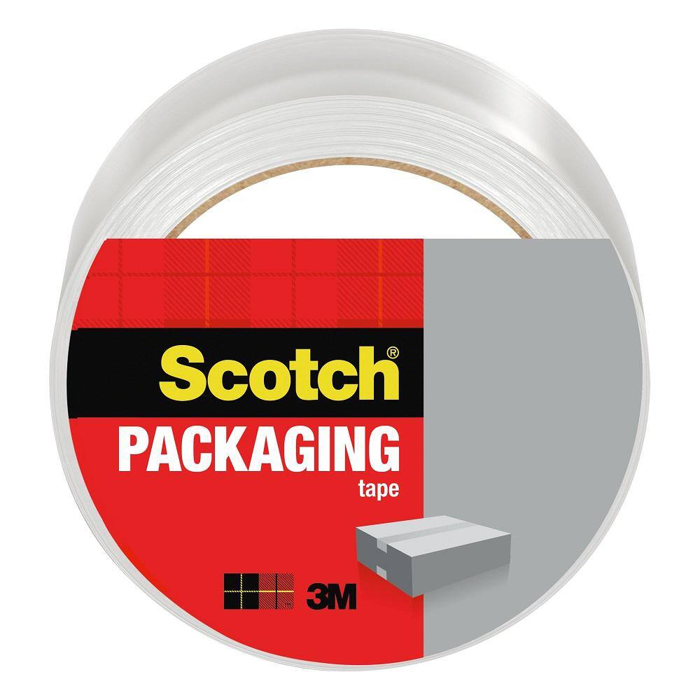 Scotch 3350 Lightweight Packaging Tape Clear 6-Pack for sale online 