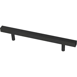Liberty Solid Bar 3-3/4 in. (96 mm) Matte Black Cabinet Drawer Bar Pull  P01012C-FB-CP - The Home Depot