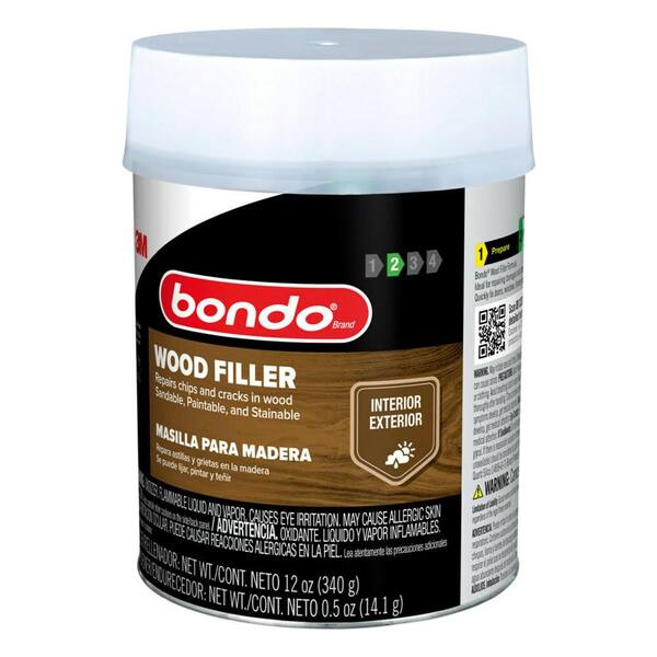 Bondo 12 oz. Wood Filler 30081 - The Home Depot