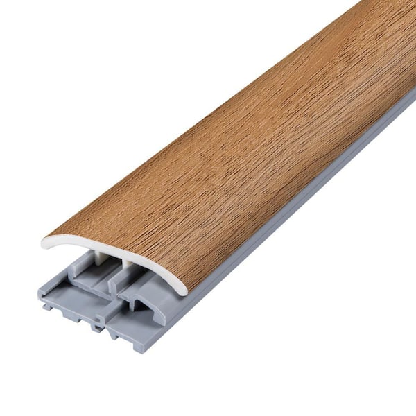 Clermont 0.31 in. T x 2 in. W x 78.7 in. L Vinyl 4-in-1 Molding