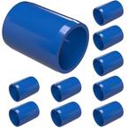 3/4 in. Furniture Grade PVC External Coupling in Blue (10-Pack)