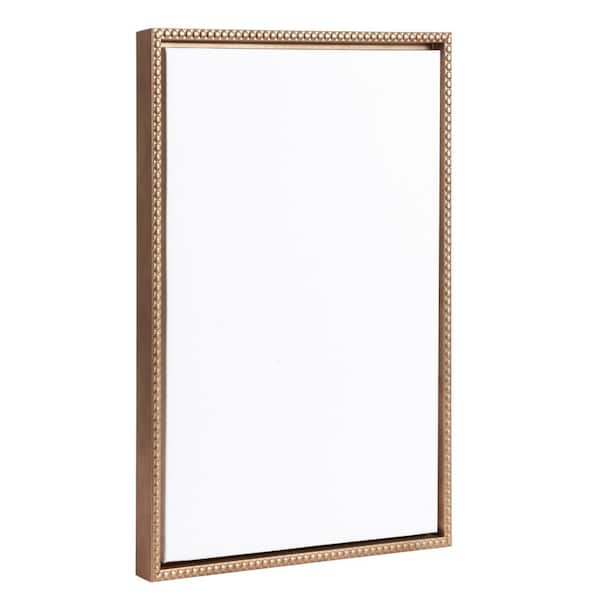 Blank Framed Canvas for DIY Wall Art 1-Piece Gold Framed Canvas Art Print, 18 in. x 24 in.