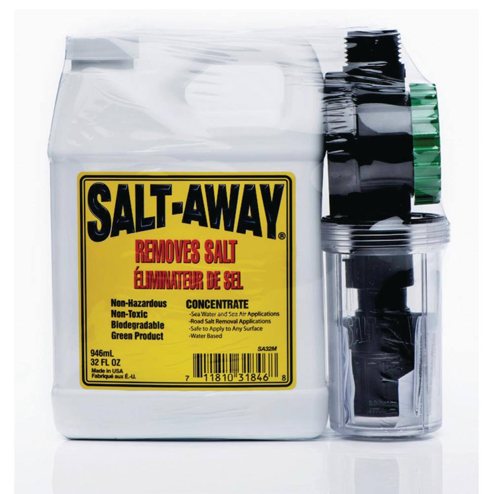 Salt Away 32 Oz Concentrate And Mixer Combo SA32M The Home Depot