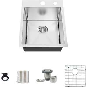 Siavonce Kitchen Sink Flying rain Waterfall Kitchen Sink Set 30x 18 304  Stainless Steel Sink with Pull Down Faucet DJ-ZX-W1225102390 - The Home  Depot