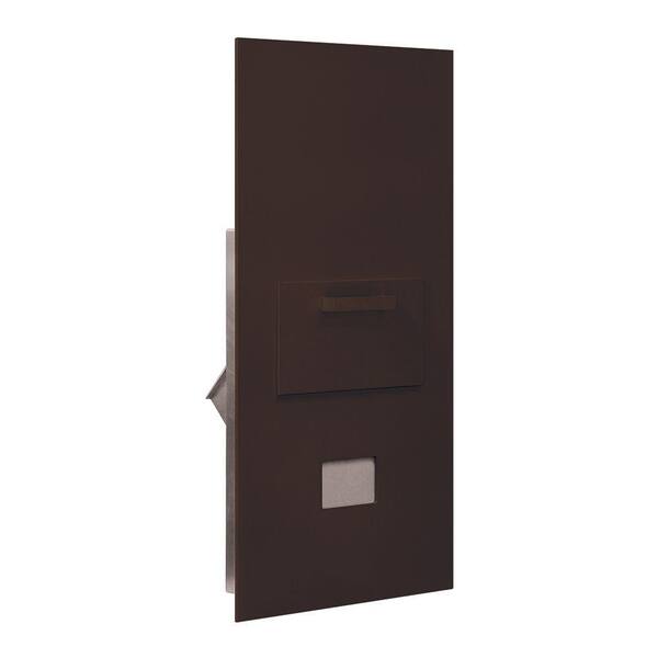 Salsbury Industries 3600 Series Collection Unit Bronze USPS Rear Loading for 7 Door High 4B Plus Mailbox Units