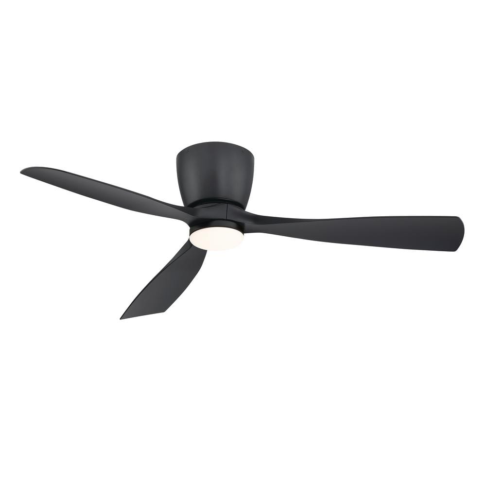 UPC 840506105164 product image for Klinch 52 in. LED Indoor/Outdoor Black Ceiling Fan with Light Kit | upcitemdb.com