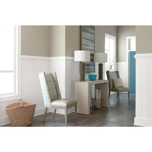 WoodHaven 5 in. x 7 ft. Woven White Tongue and Groove Ceiling Plank (29 sq. ft./case)