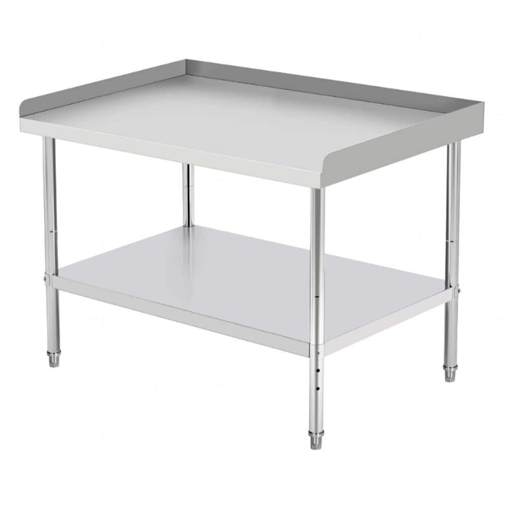 48 in. L x 28 in. W x 30 in. H Stainless Steel Commercial Grill Stand Prep Table 1-Pack price history on PriceWatchPro