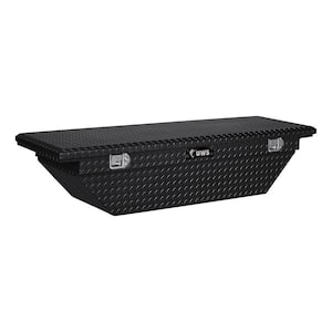 Gloss Black Aluminum 69" Angled Crossover Box with Low Profile (Heavy Packaging)