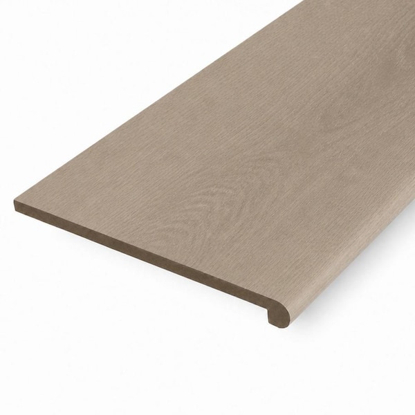 Arista 7 in. Victor Stair Tread 11.8 in. x 47 in. Textured Wood Look Laminate Moulding/Trim