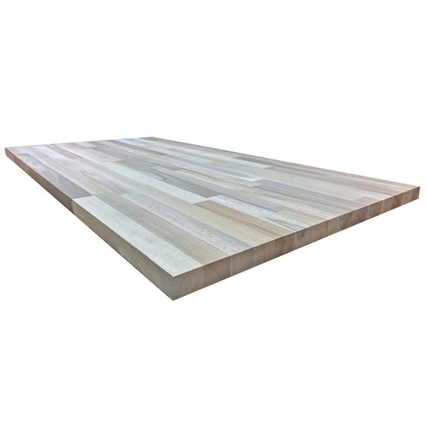 Unbranded 5/4 in. x 2 ft. x 4 ft. Allwood Beech Edge Glued Project Panel Table/Island Top