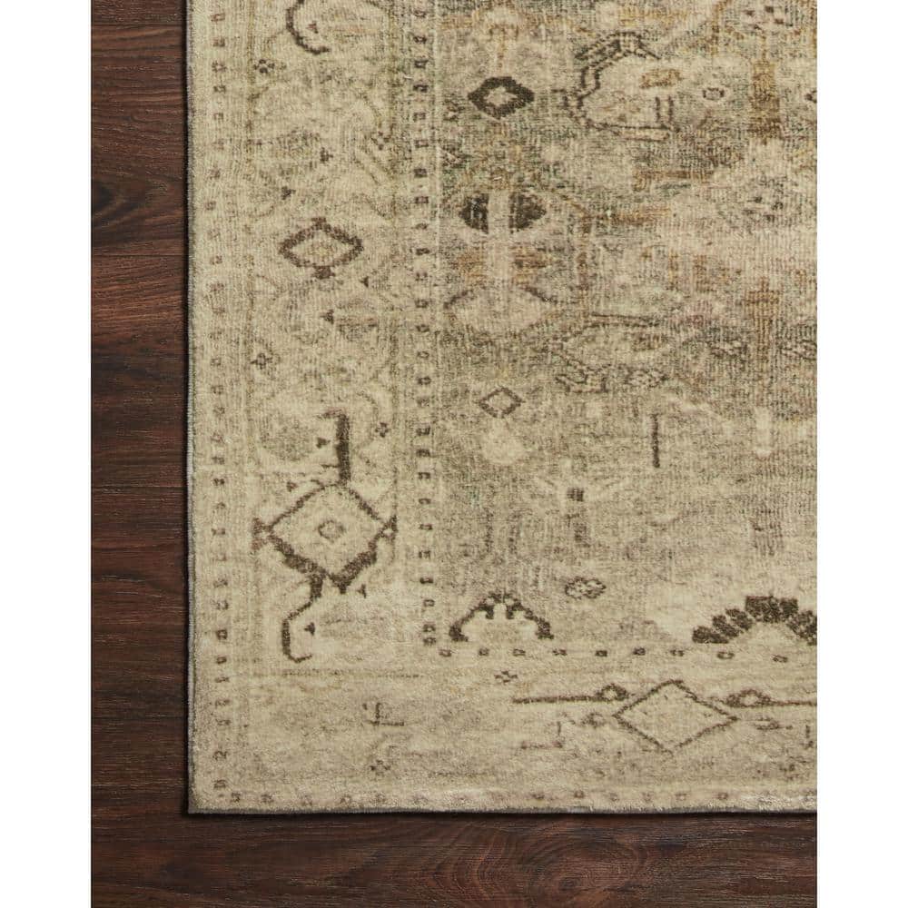 Ivory 9' x 12' Rectangular Oriental Synthetic Rug