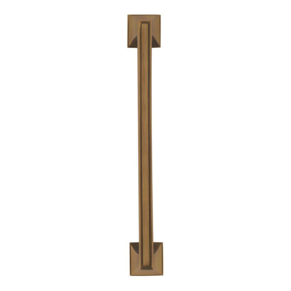 Gilded Bronze 8'' Appliance Pull with Mounting Hardware