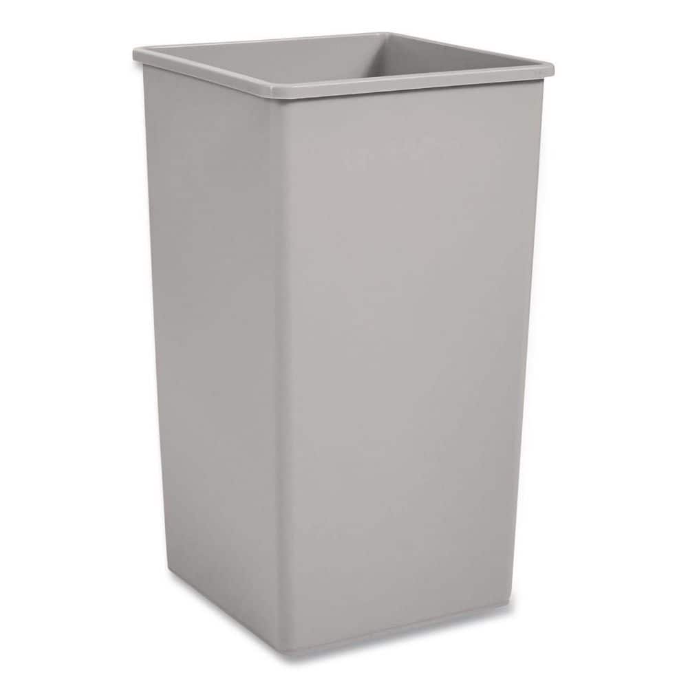 Rubbermaid Commercial Products Untouchable 50 Gal. Gray Plastic