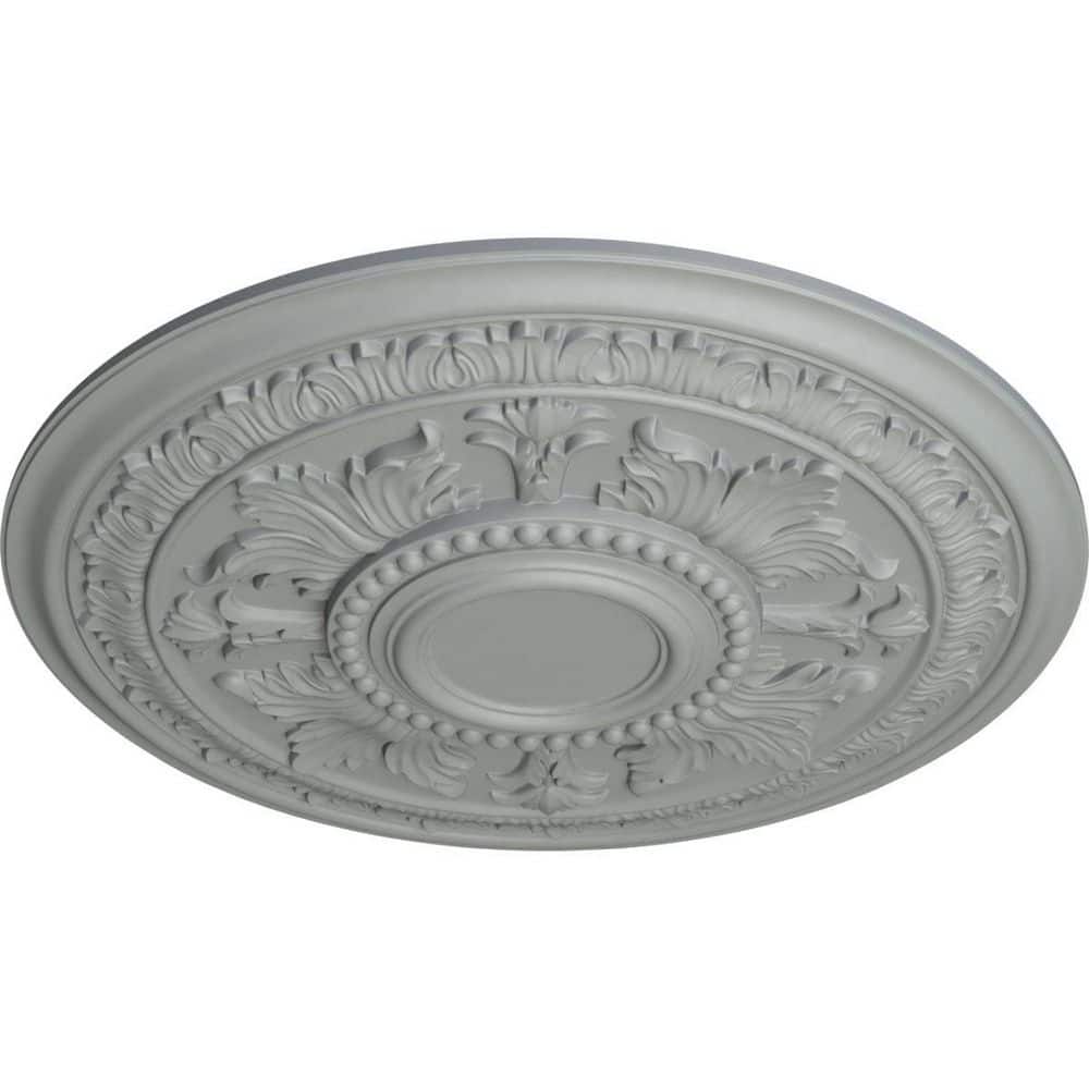 Primed White Architectural Polyurethane Ceiling Medallion