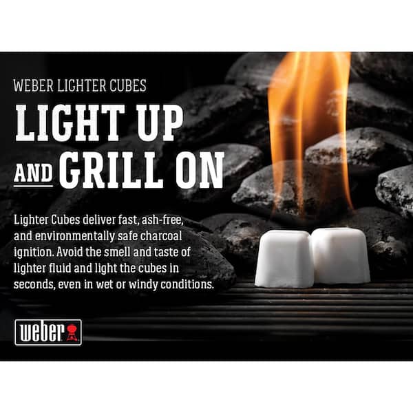 Weber Lighter Cubes (24-Pack) 7417 The Home Depot