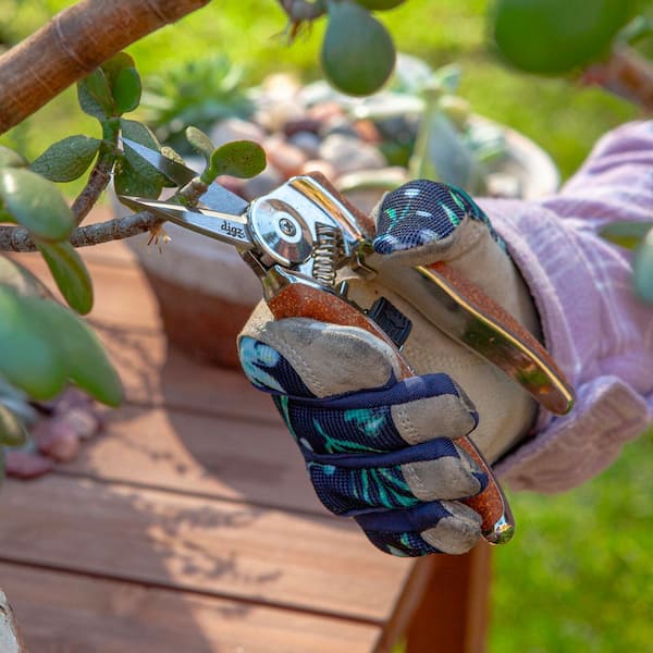 Digz Stainless Steel Compact 2 in. Garden Snips Pruning Shears