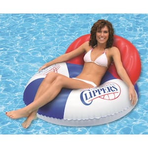 LA Clippers NBA Deluxe Swimming Pool Float Tube