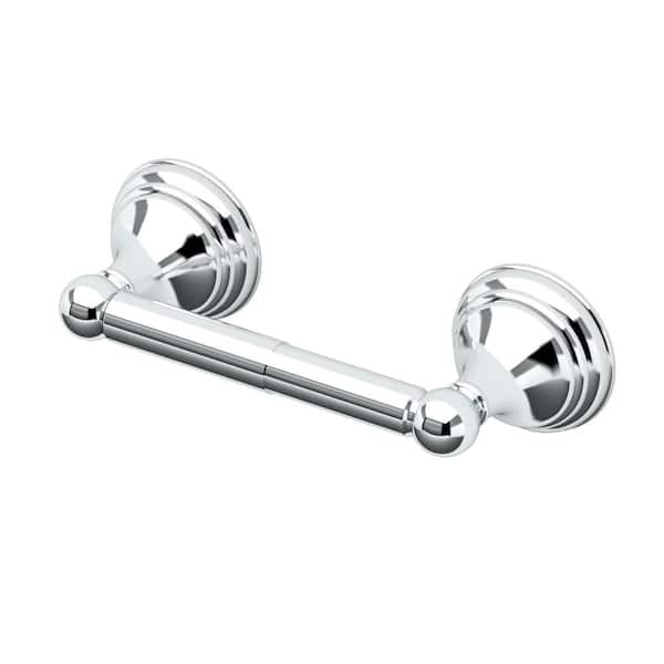 Gatco Charlotte Double Post Toilet Paper Holder in Chrome