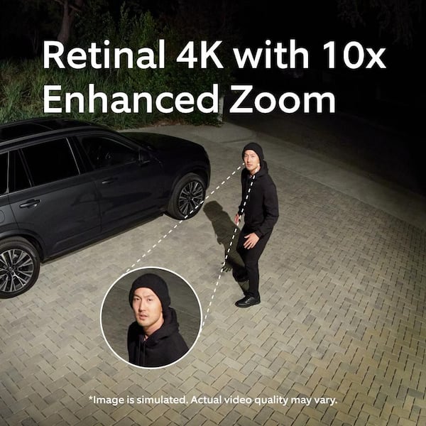Ring Floodlight Cam Pro Wired (2nd Gen) - Retinal 4K Security