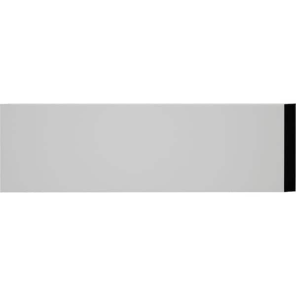 7311 3/4 in. x 5 1/2 in. x 96 in. Primed PVC Flat Utility Moulding, S4S (1-Piece − 8 Total Linear Feet)