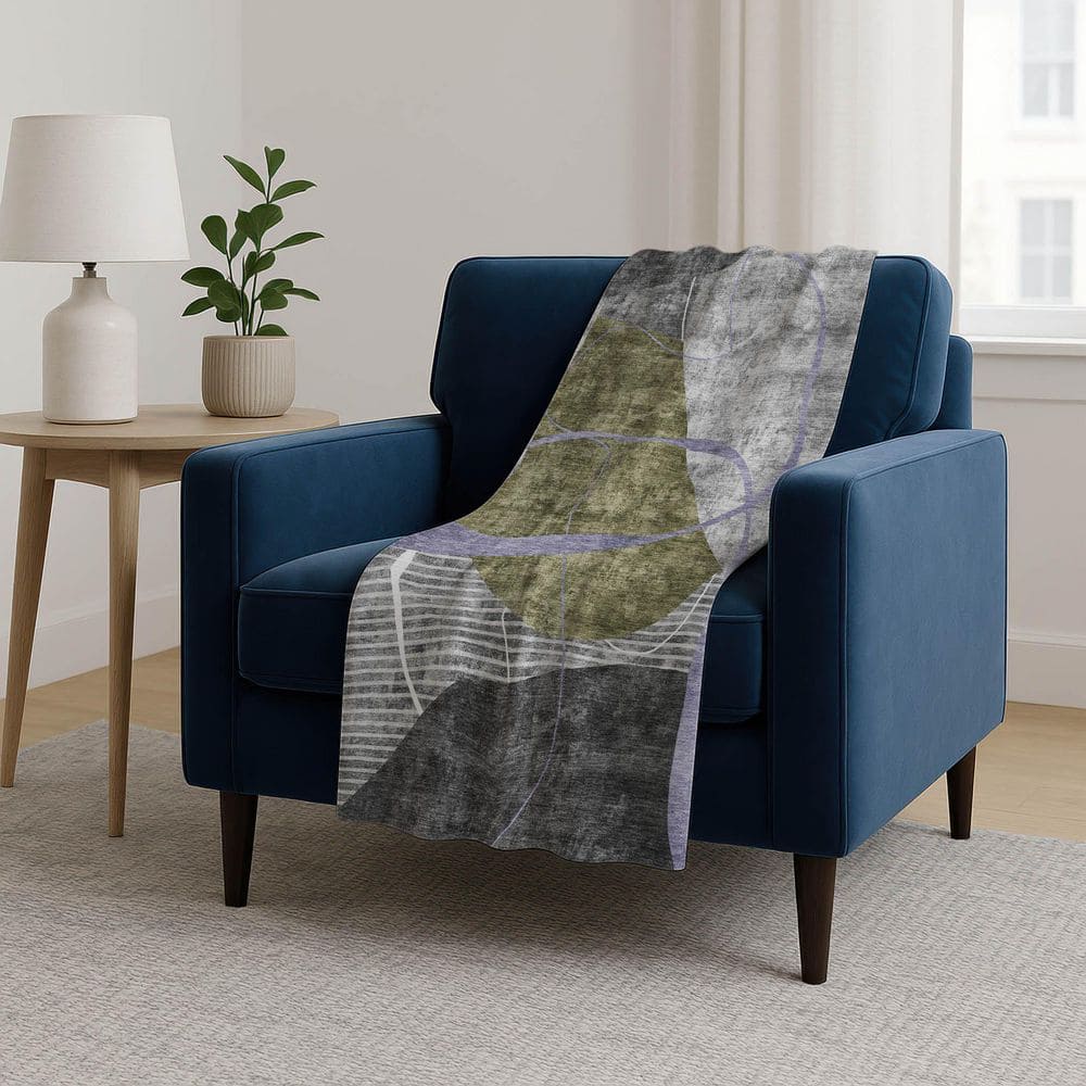 Premium Machine Washable ASB804 Olive 50 in. x 70 in. Sherpa Throw Blanket price history on PriceWatchPro