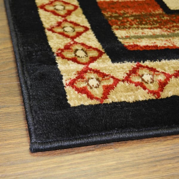 Logisch Gebakjes haakje Mayberry Rug Hearthside Vogel Multi-Colored 2 ft. x 8 ft. Lodge Area  Rug-HS7463 2X8 - The Home Depot
