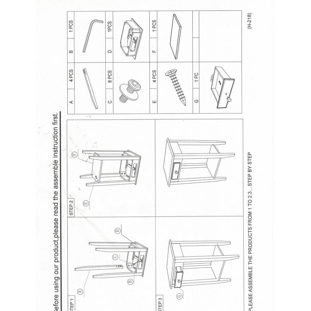 Regalia Cherry Storage End Table - thumbnail 9