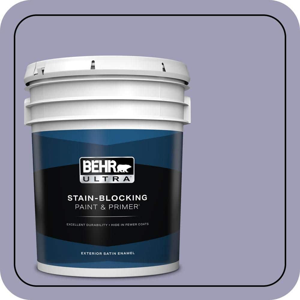 5 gal. #630F-4 Wild Thistle Satin Enamel Exterior Paint & Primer price history on PriceWatchPro
