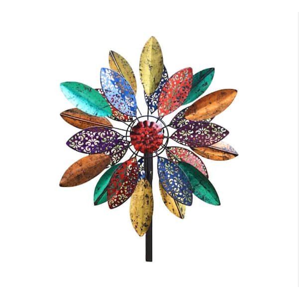 Unbranded Solar Large Outdoor Metal Wind Spinners