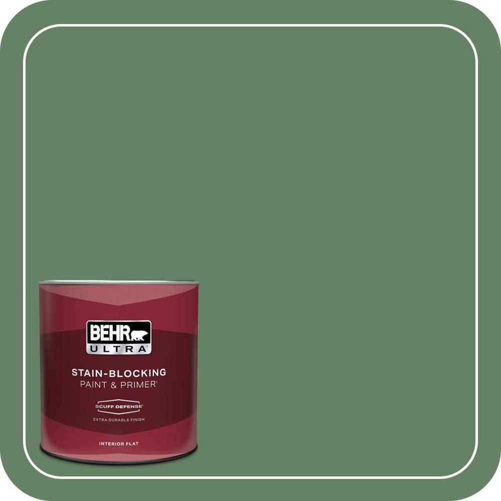 1 qt. #S400-6 Tuscan Herbs Extra Durable Flat Interior Paint & Primer price history on PriceWatchPro