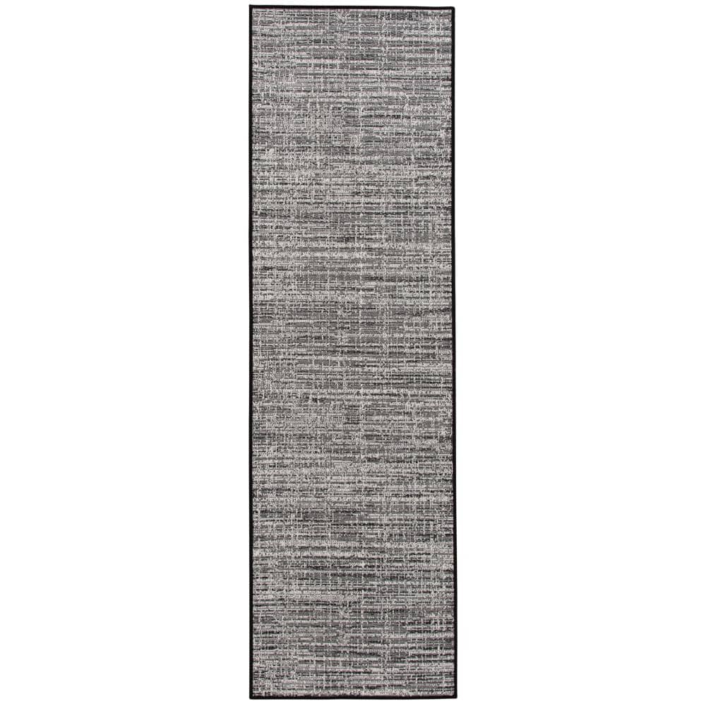 Wicker Weave Black Doormat 2 ft. x 7 ft. Indoor/Outdoor Area Rug price history on PriceWatchPro