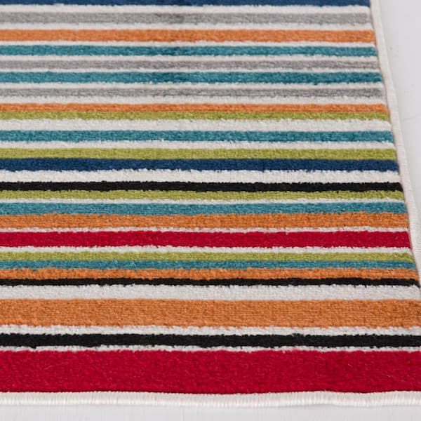 Patio Brights Santee Multi 8 ft. x 10 ft. Indoor/Outdoor Area Rug