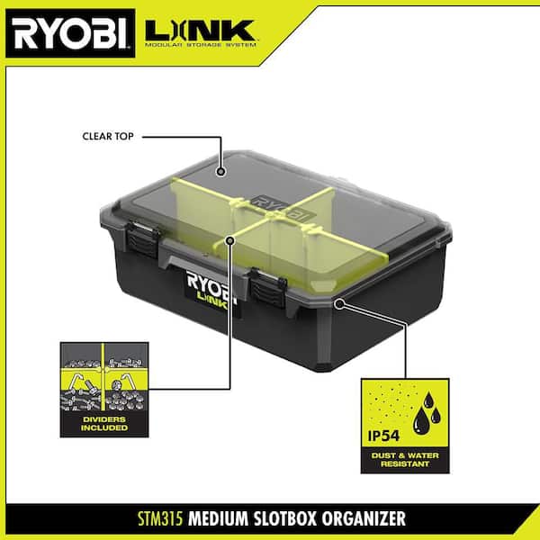 LINK Medium SlotBox Organizer Small Parts Case