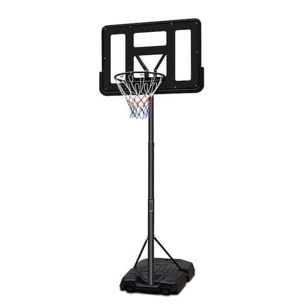 Sudzendf 44 in. Backboard Portable Basketball Goal System with Stable ...