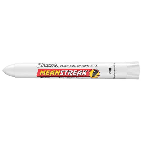 Sharpie 12-Count White Mean Streak Permanent Marker 85018 - The Home Depot