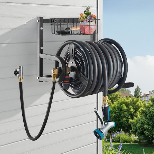 その他 SRL SRL / A-GARDEN HOSE REEL Amazon.com: SPECILITE Retractable Hose Reel with 5/8'' Hot/Cold