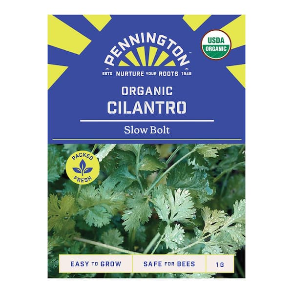 Pennington Organic Cilantro Slow Bolt Herb Seed