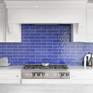 Viva Azul 3 in. x 12 in. Ceramic Wall Tile (4.16 sq. ft./Case)