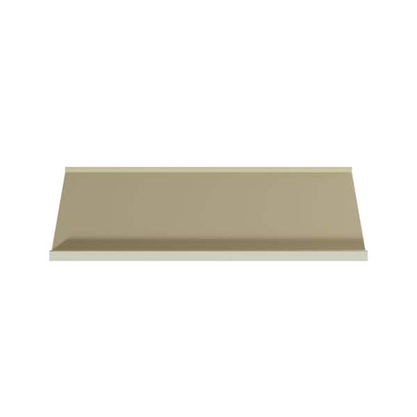 Ekena Millwork Colette 4.375 in. D x 5.875 in. W x 96 in. L Polyurethane Crown Moulding