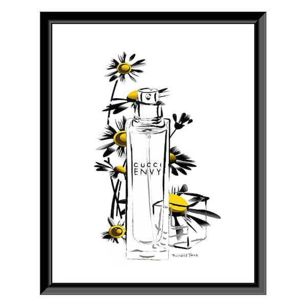 VENICE BEACH Collections Fashion Designer Perfume by Fairchild Paris Framed Graphic Print Abstract Poster Art Print 18 in. x 14 in.