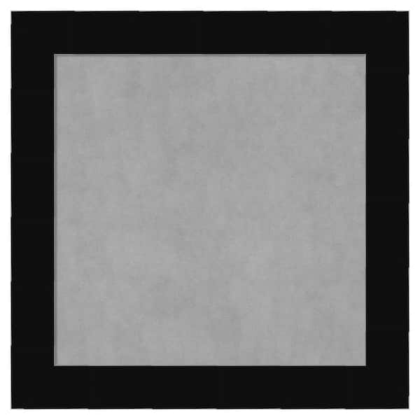 Amanti Art Black Museum 15 in. x 15 in. Framed Magnetic Board