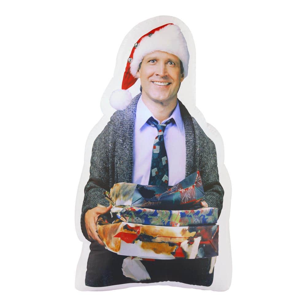 2.79 ft Pre-Lit LED Airblown Photorealistic Clark Griswold Car Buddy Christ