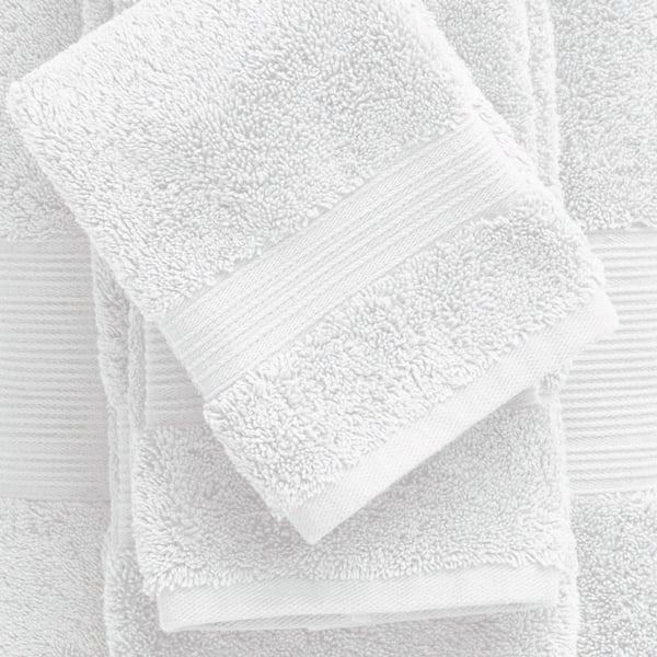 1888 Mills Lotus Egyptian Bath Towel 27x58 inch, White, Case of 24