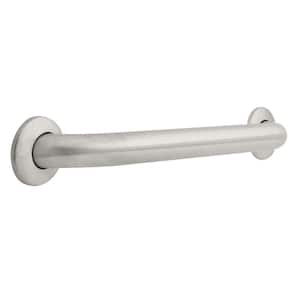 18 in. x 1-1/2 in. Concealed Screw ADA-Compliant Grab Bar in Stainless