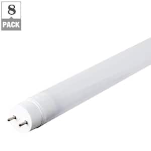 4 ft. T8/T12 17-Watt Cool White Linear LED Light Bulb (8-Pack)