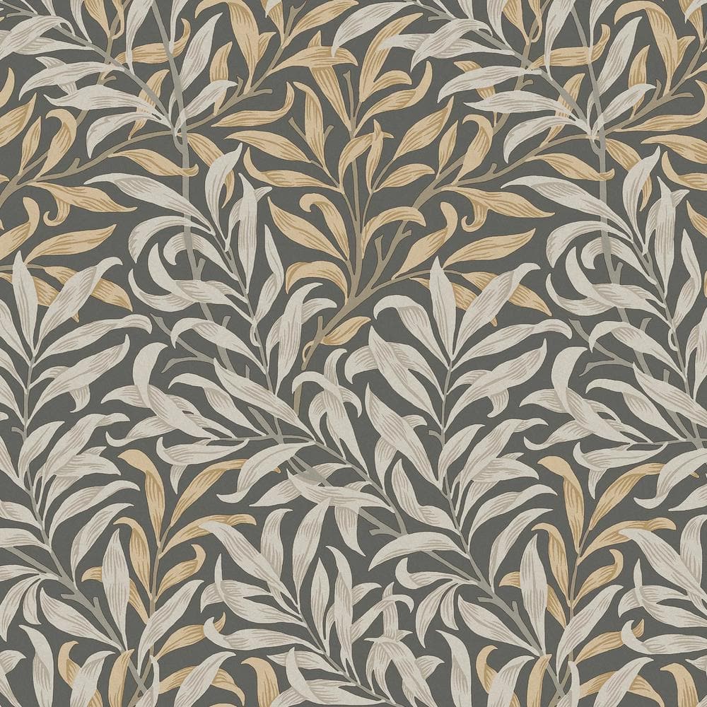 Willow Bough Charcoal Grey Wallpaper Sample