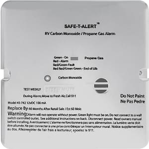 45 Series Safe-T-Alert Dual Carbon Monoxide/Propane Alarm in White