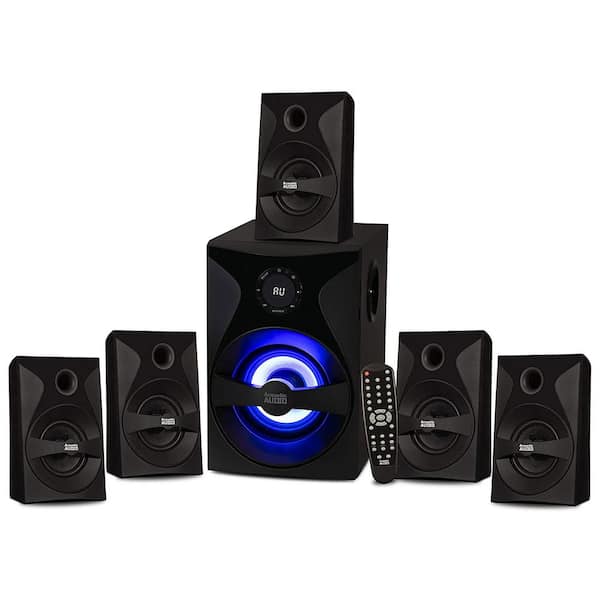 Acoustic Audio by Goldwood Surround Sound System Set Home Theater (6-Piece)